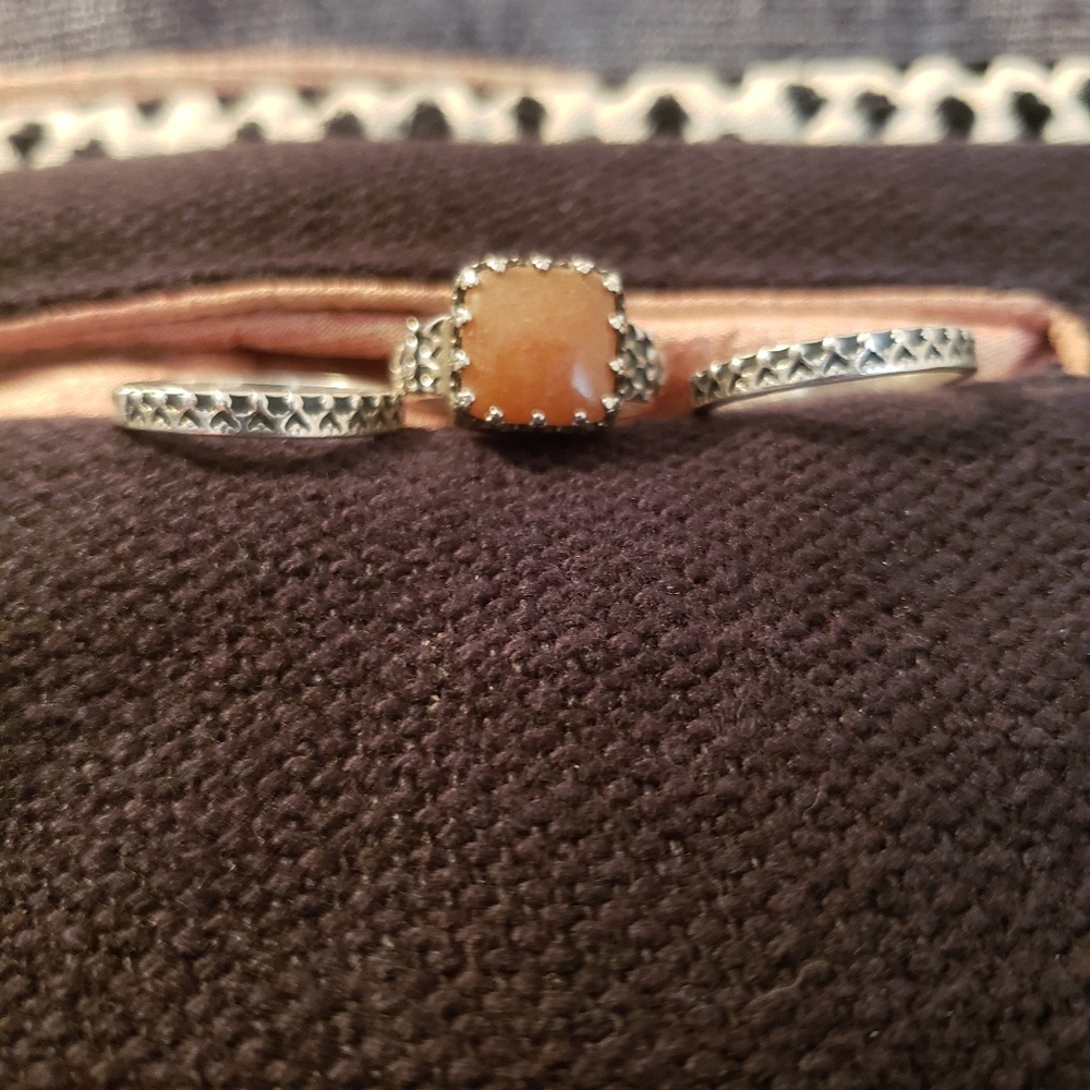 Sterling Silver ring set